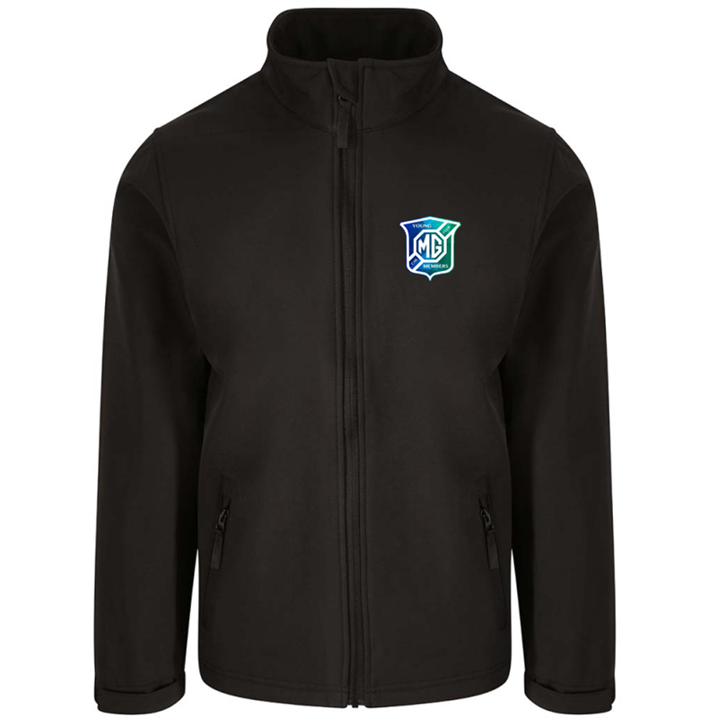 Waterproof and breathable softshell jacket with logo printed, perfect all year round jacket!