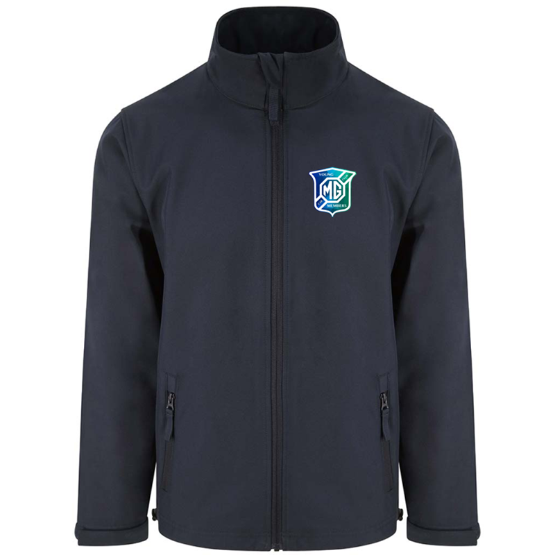 Waterproof and breathable softshell jacket with logo printed, perfect all year round jacket!