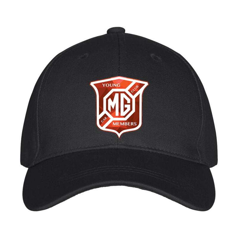 Premium Baseball cap with printed logo. Rip-Strip™ size adjuster. Pre-curved peak.