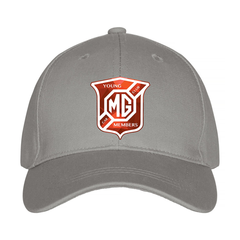 Premium Baseball cap with printed logo. Rip-Strip™ size adjuster. Pre-curved peak.
