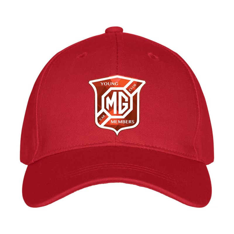 Premium Baseball cap with printed logo. Rip-Strip™ size adjuster. Pre-curved peak.