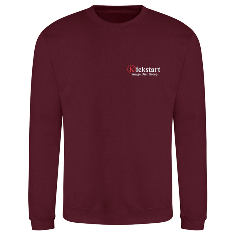Polycotton sweatshirt embroidered with club logo to left breast. Unisex sizes XS up to 4XL