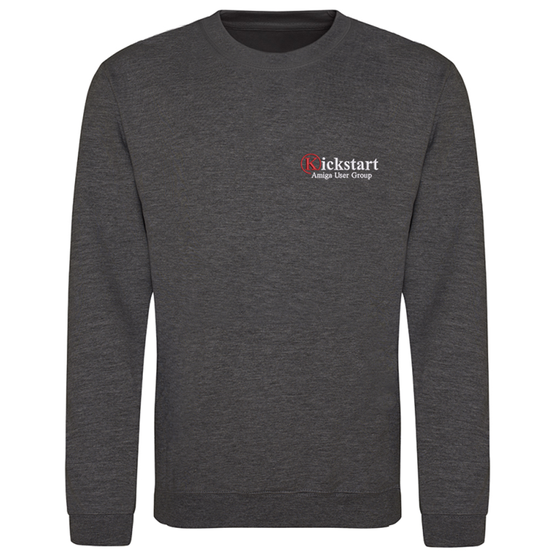 Polycotton sweatshirt embroidered with club logo to left breast. Unisex sizes XS up to 4XL