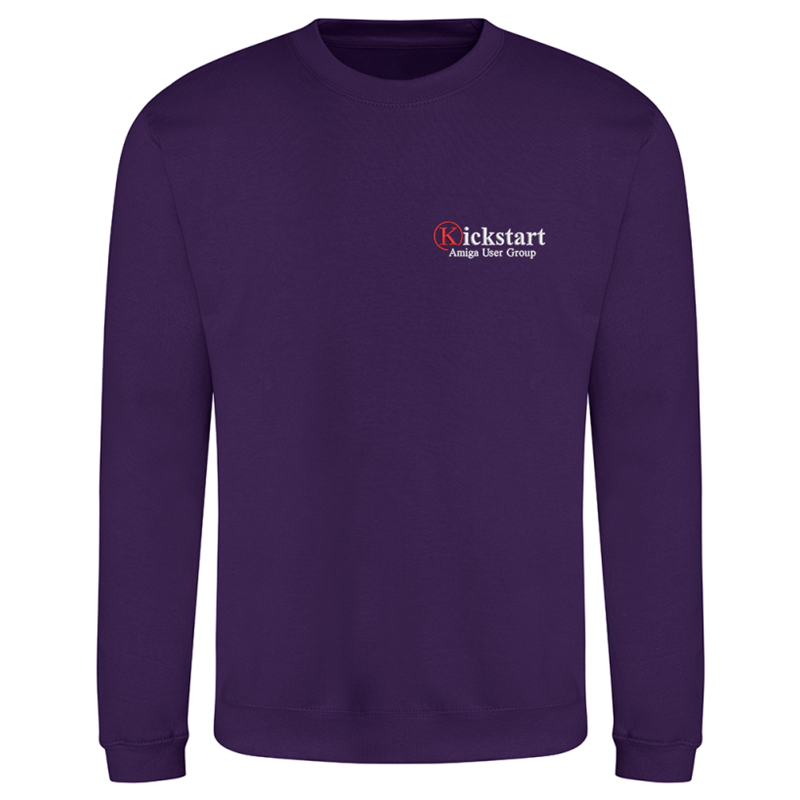 Polycotton sweatshirt embroidered with club logo to left breast. Unisex sizes XS up to 4XL