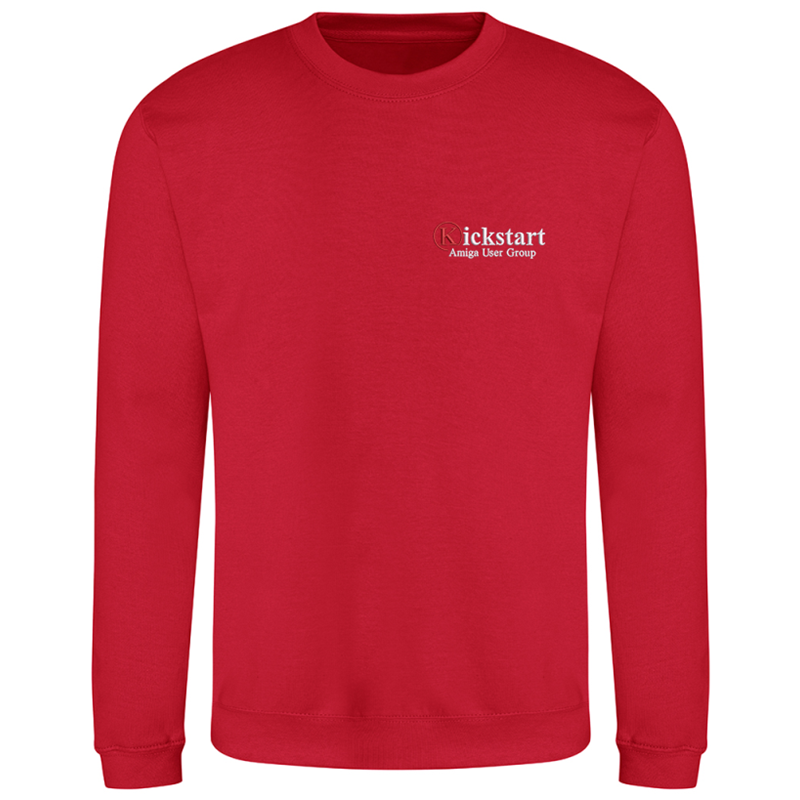 Polycotton sweatshirt embroidered with club logo to left breast. Unisex sizes XS up to 4XL