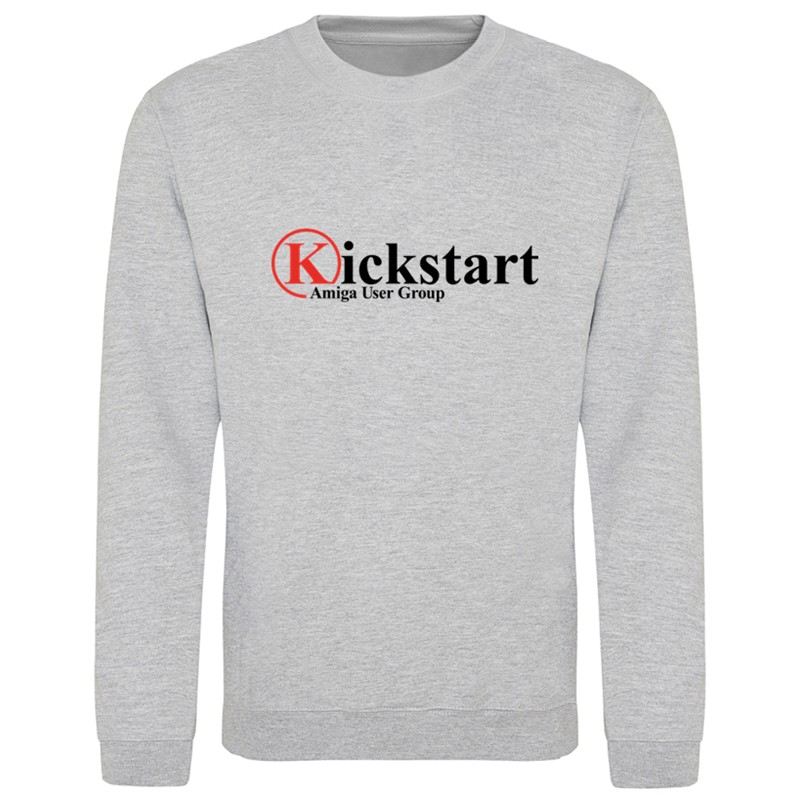 Polycotton sweatshirt printed with club logo to chest. Unisex sizes XS up to 4XL