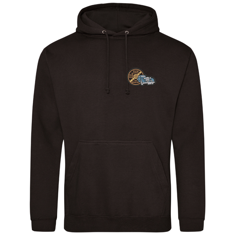Classic hooded sweatshirt with embroidered logo