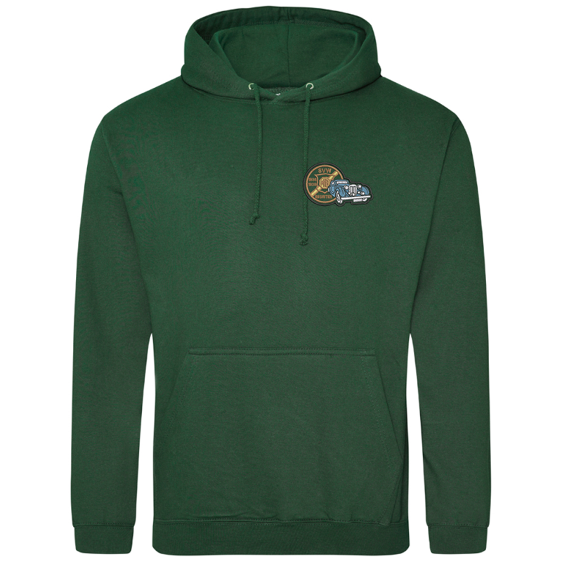 Classic hooded sweatshirt with embroidered logo