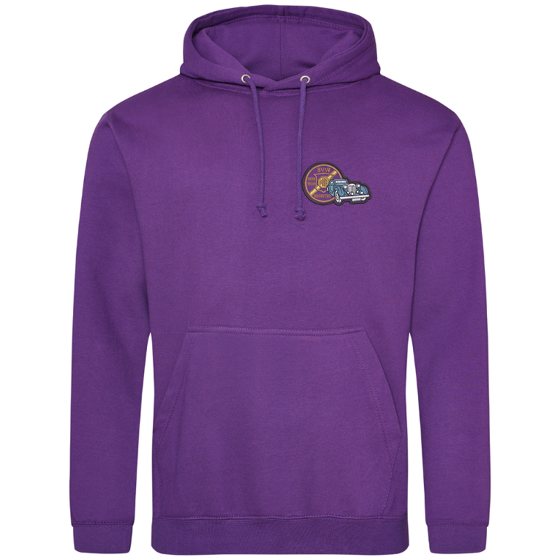 Classic hooded sweatshirt with embroidered logo