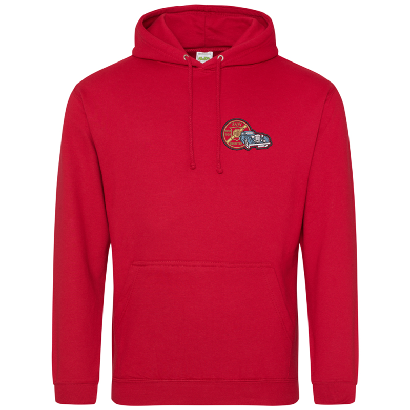 Classic hooded sweatshirt with embroidered logo
