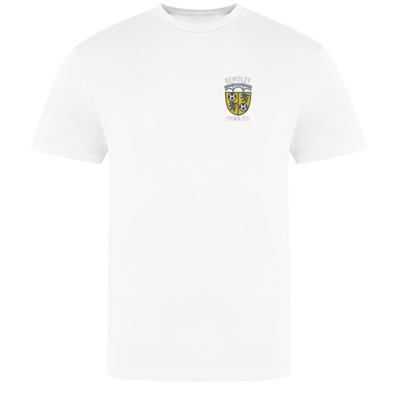 Crew neck cotton T Shirt with logo left breast