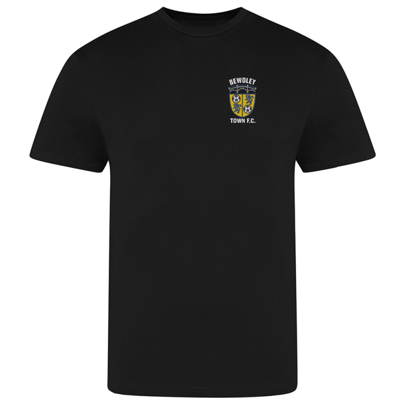 Crew neck cotton T Shirt with logo left breast