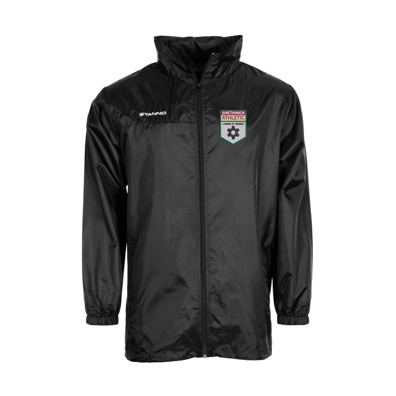 Stanno shower jacket embroidered with club logo