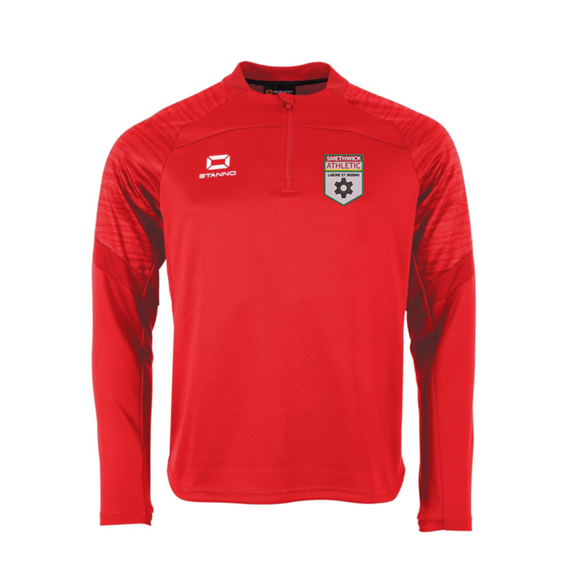 100% polyester regular fit full zip top, logo left breast.