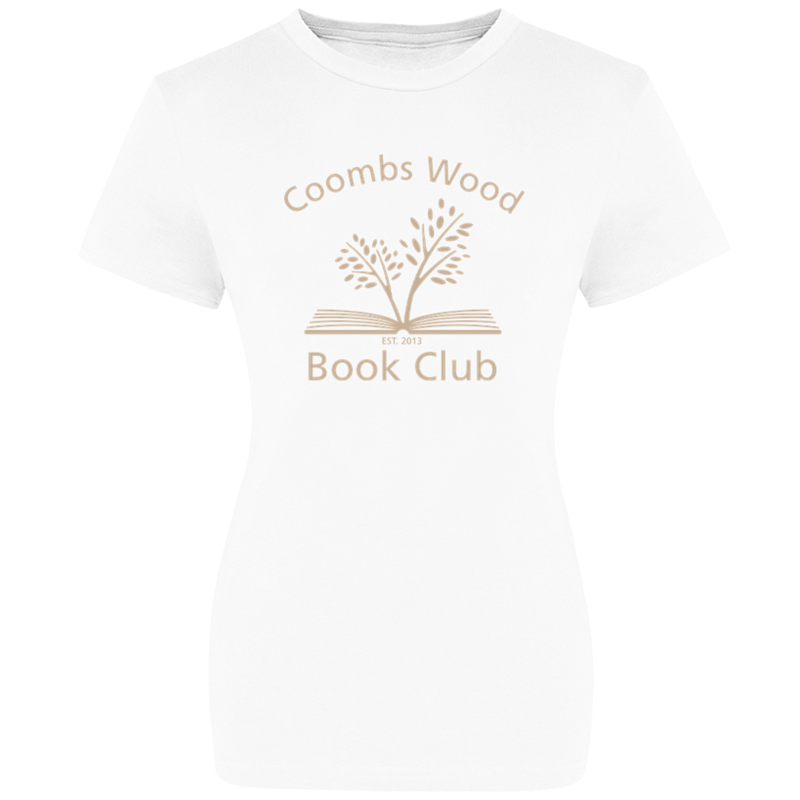 Crew neck lady fit t shirt with printed logo