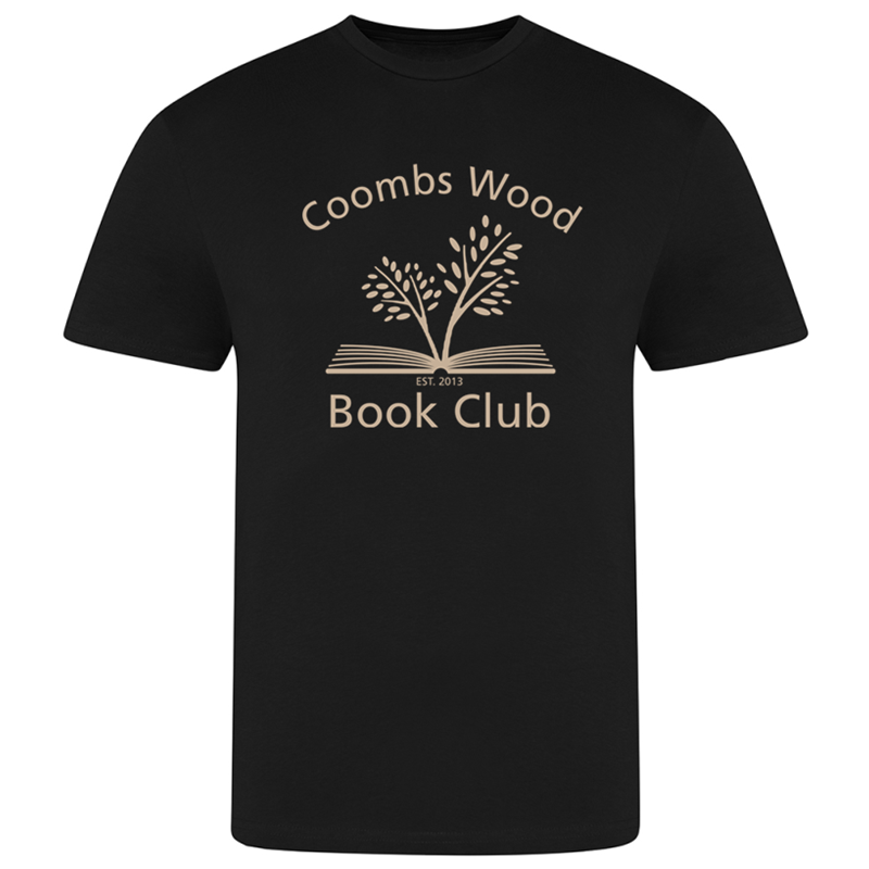 Crew neck unisex T Shirt with printed logo to front