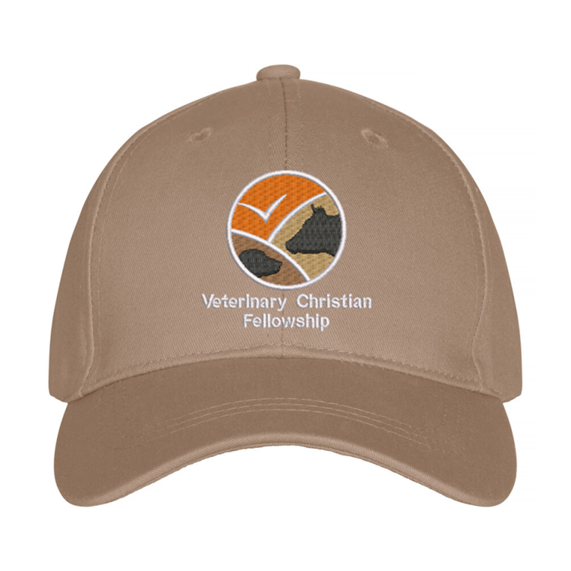Premium baseball cap with embroidered logo