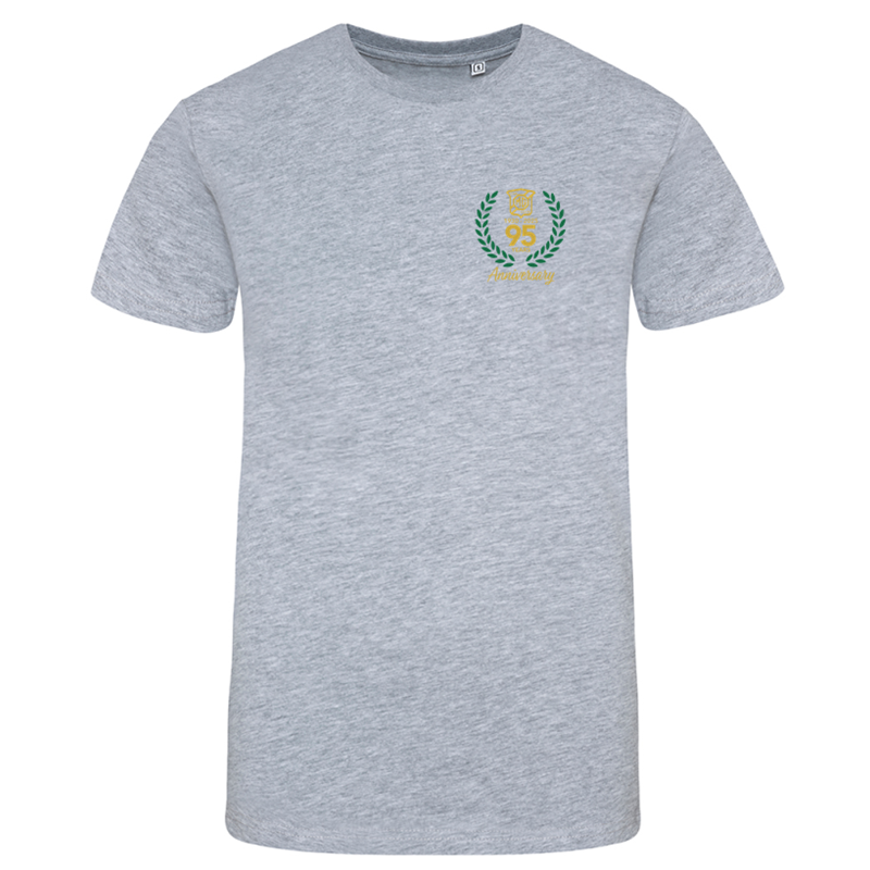 Cotton T Shirt with printed logo to left breast.