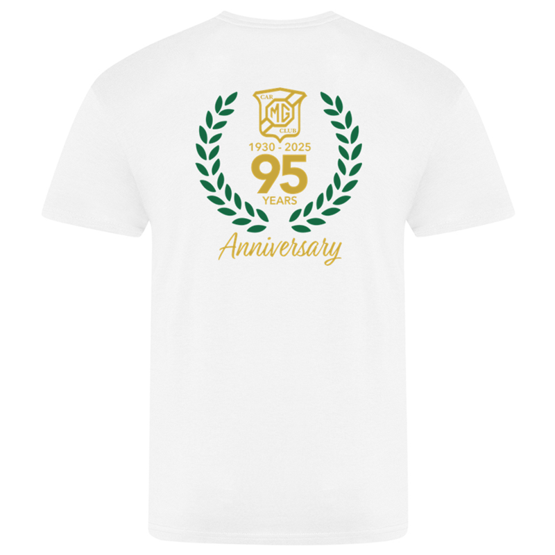 Cotton T Shirt with printed logo to left breast.