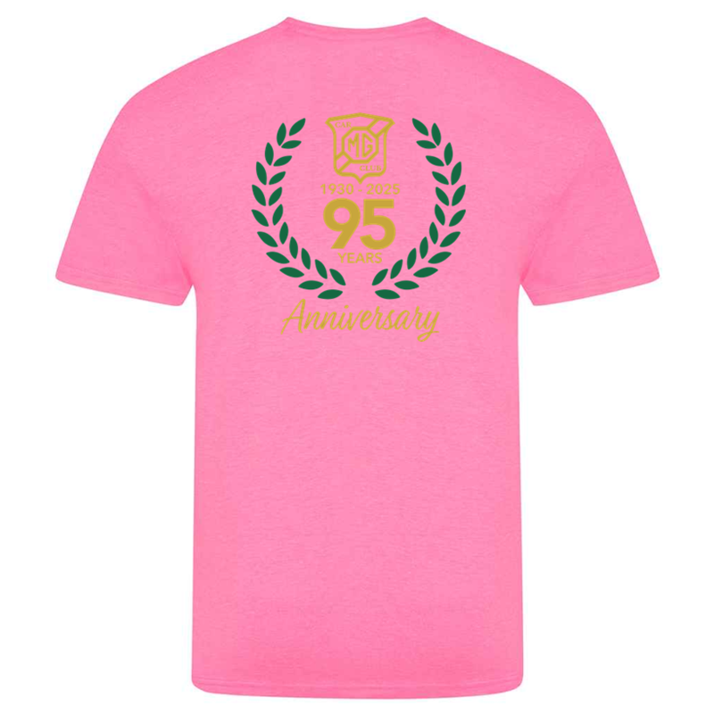 Cotton T Shirt with printed logo to left breast.