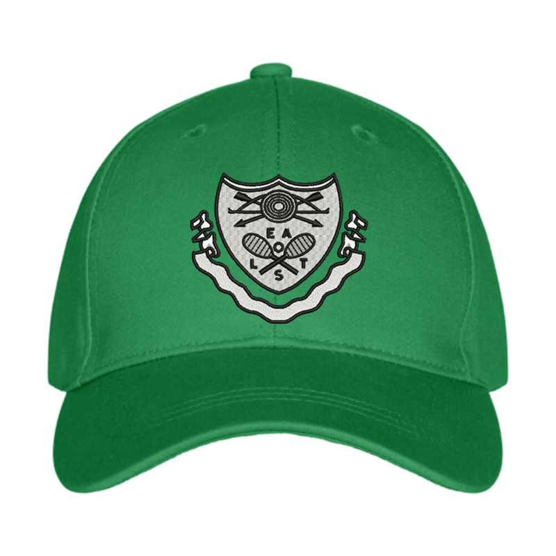 Baseball cap, embroiderd with club logo to front.