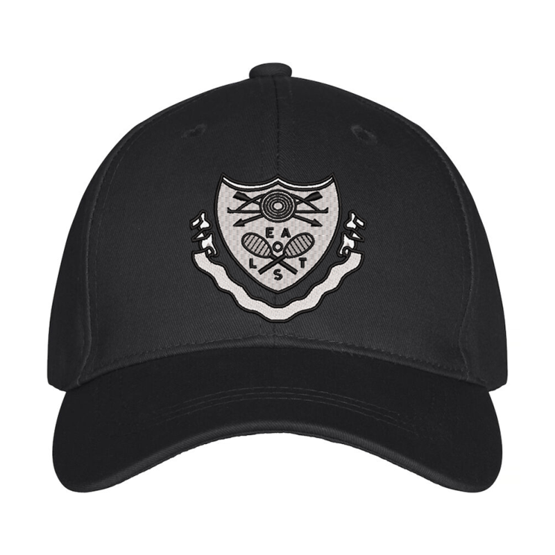 Baseball cap, embroiderd with club logo to front.