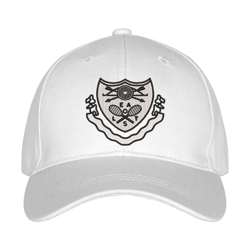 Baseball cap, embroiderd with club logo to front.