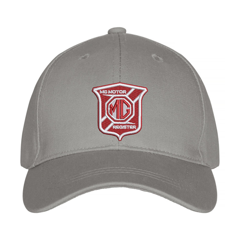 Premium cotton baseball cap with embroidered logo to front.