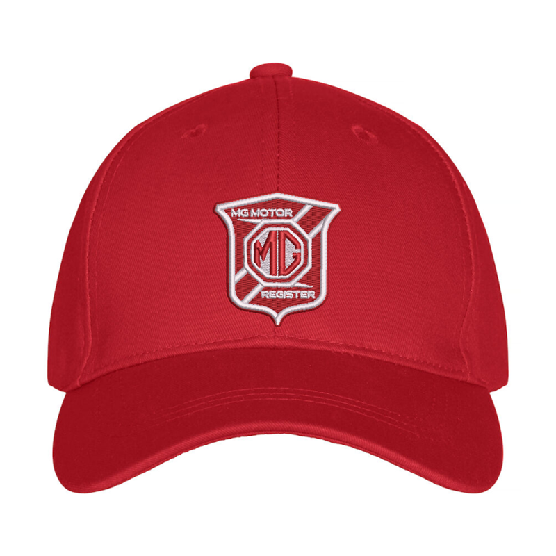Premium cotton baseball cap with embroidered logo to front.