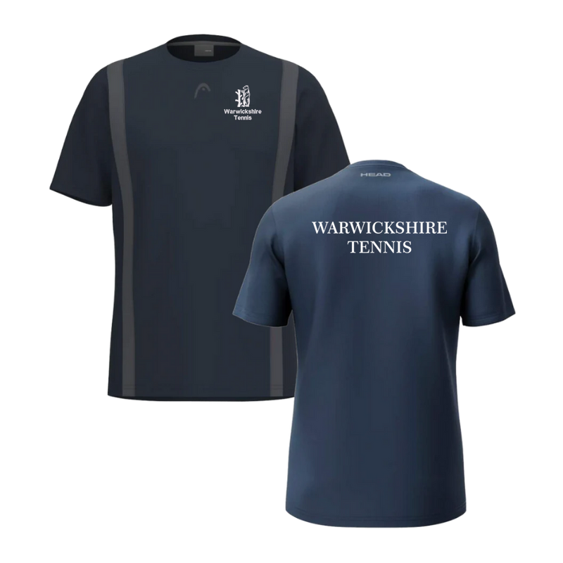 CLUB 25 TECH Mens T Shirt, embroidered logo to left breast and print to back.