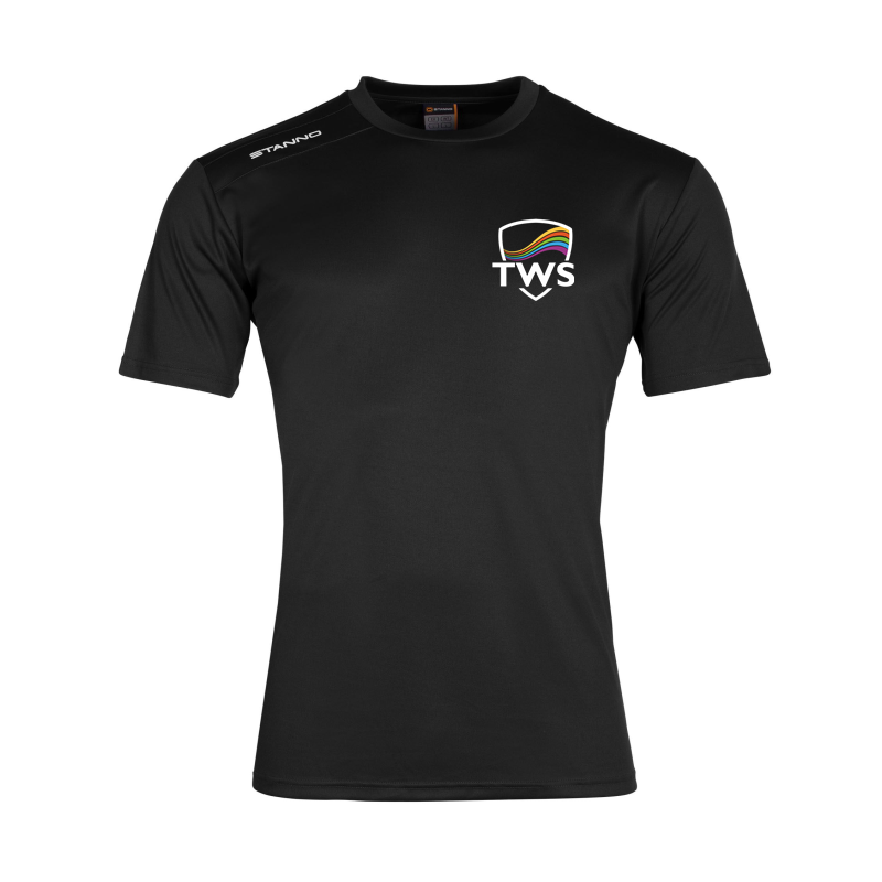 WMS PE round neck sports shirt, with moisture regulating ClimaTec qualities