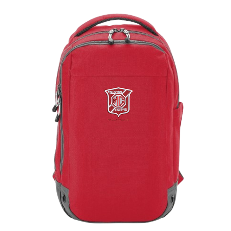Premium large backpack with club logo.
