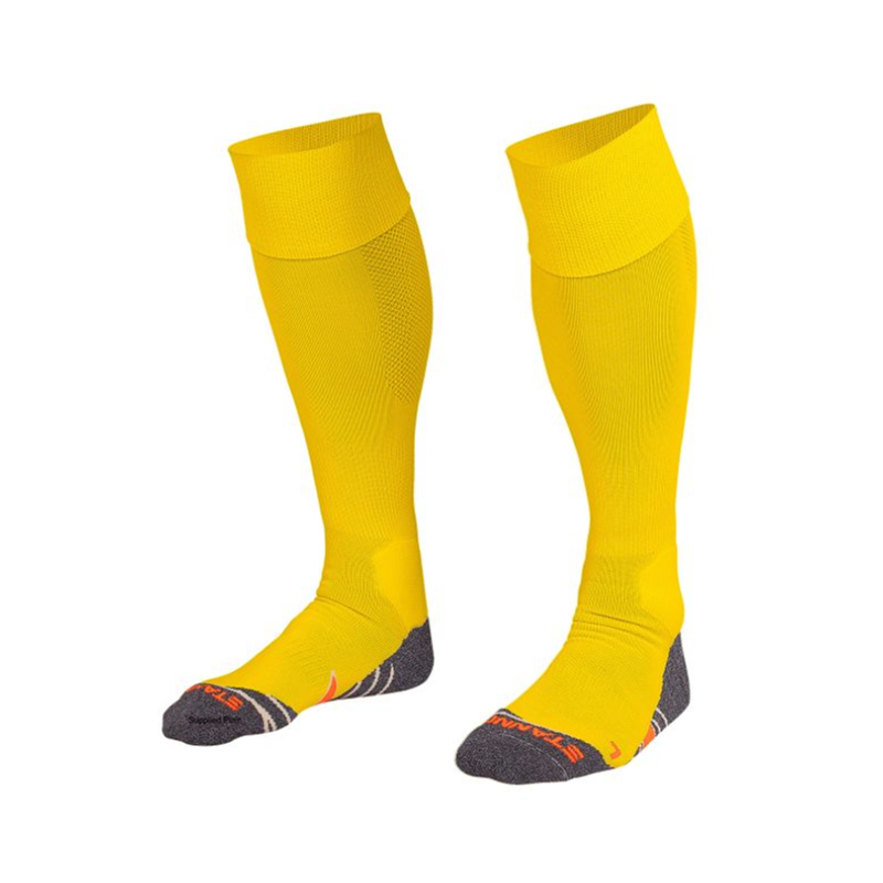 Full foot socks in Yellow.