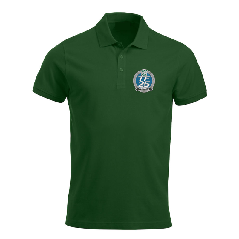 Classic Poloshirt with embroidered logo. Mens/Unisex and Ladies sizes.