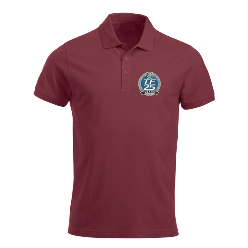 Classic Poloshirt with embroidered logo. Mens/Unisex and Ladies sizes.