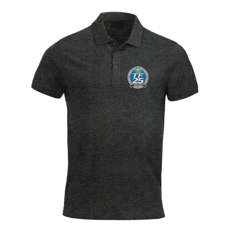 Classic Poloshirt with embroidered logo. Mens/Unisex and Ladies sizes.
