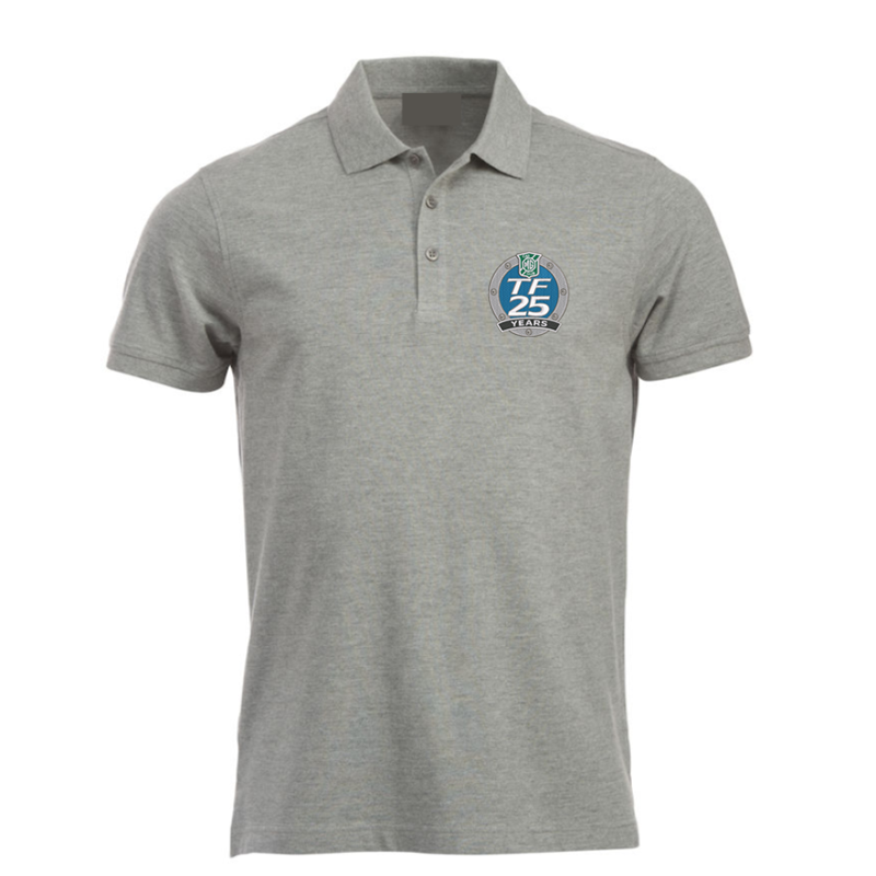 Classic Poloshirt with embroidered logo. Mens/Unisex and Ladies sizes.