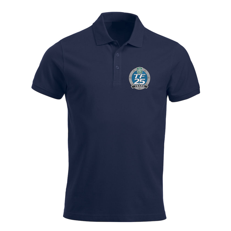Classic Poloshirt with embroidered logo. Mens/Unisex and Ladies sizes.