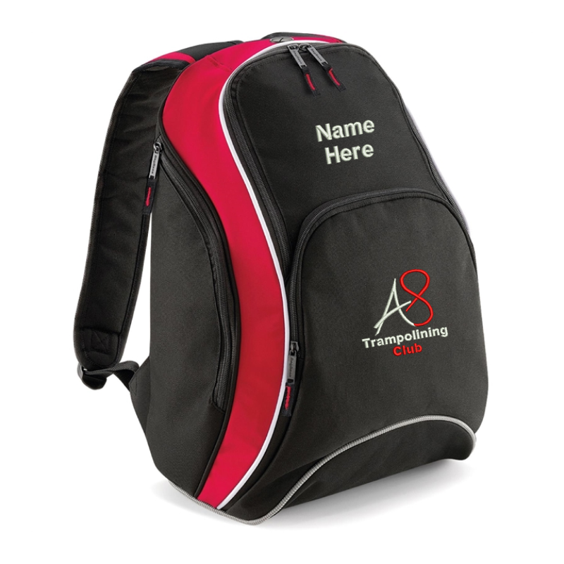 Activ8 Backpack with name