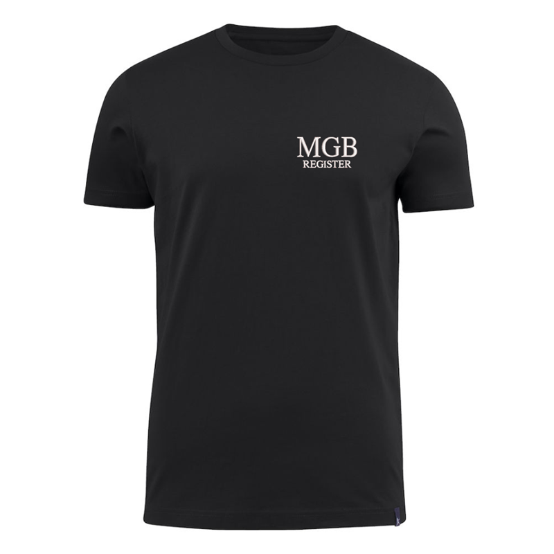 Cotton T Shirt with embroidered logo left breast