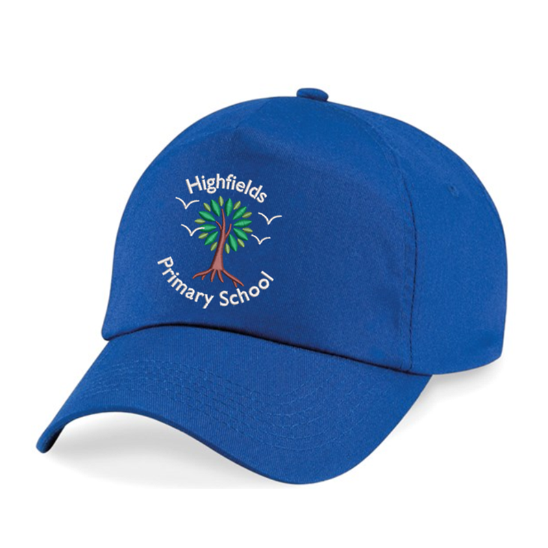 Baseball Cap with School logo embroidered