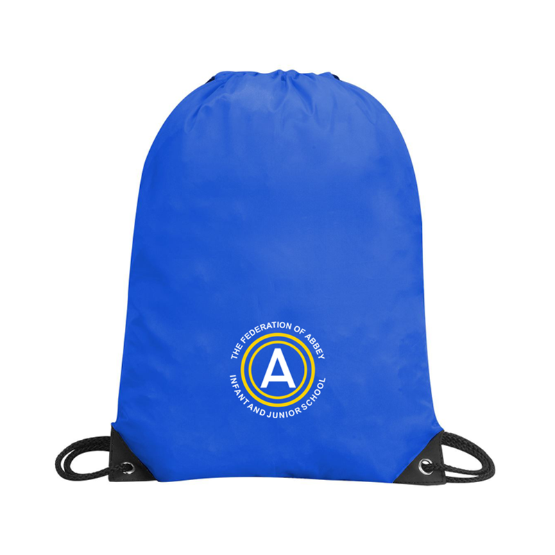 Abbey PE Bag with printed School logo