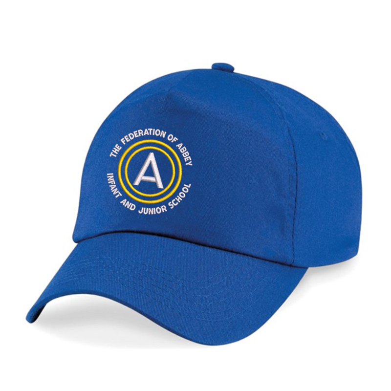 Baseball Cap with School logo embroidered