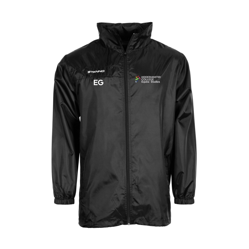 All Weather  Jacket with college logo and initials