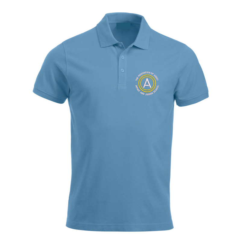 Abbey Poloshirt with embroidered School logo