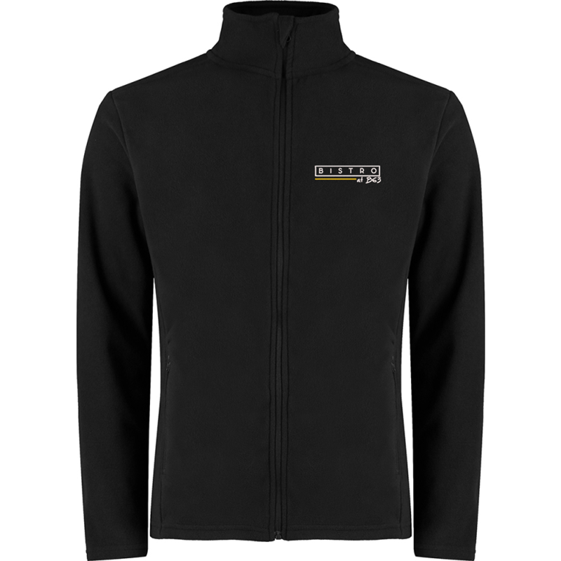 Full Zip Fleece Jacket embroidered with Bistro logo