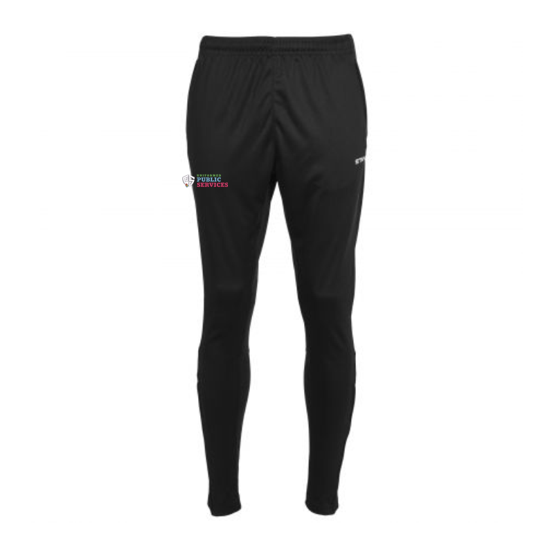 Polyester track pants, slim fit with embroidered logo