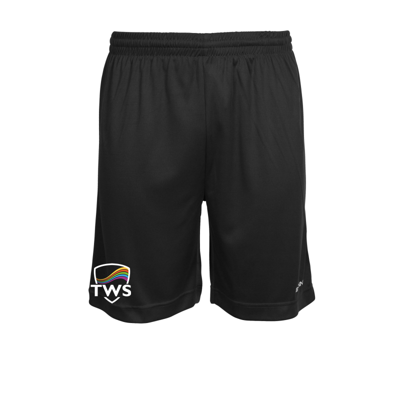 WMS shorts are made of 100% polyester with ClimaTec finish. The shorts have an elastic waistband with drawstring on the inside. The shorts come without an inner for maximum freedom of movement.