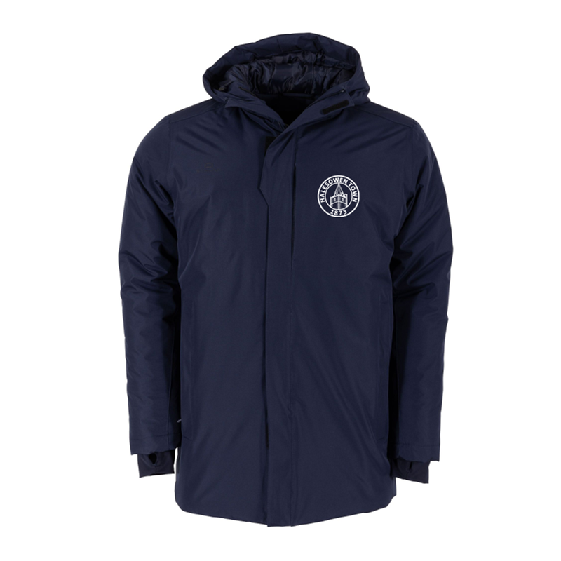 Academy players warm bench coat, with logo