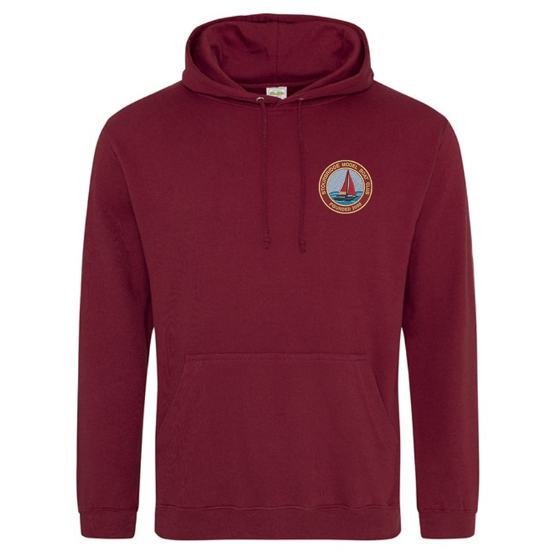 Classic hooded sweatshirt with embroidered logo